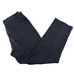 Lauren Ralph Lauren Men's Classic Fit Wool Dress Pants Navy Blue Size 34x32 Prep